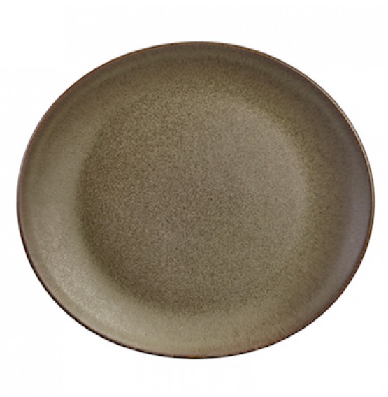 Terra Stoneware Antigo Oval Plate